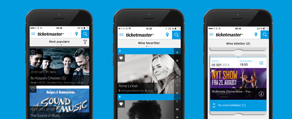 Ticketmaster iOS App