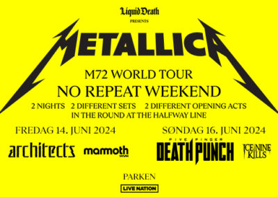 Metallica og Ticketmaster laver banebrydende billetsetup